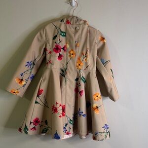 Rainsisters floral rain jacket size 4T/5T never worn